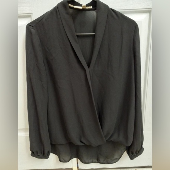 Max Studio Tops - Max Studio draped wrap blouse, size XS